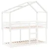 vidaXL Stříška na dětskou postýlku bílá 203x95,5x142 cm Náhled obrázku produktu 3