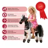 Ponnie Mechanisches Pferd auf Rollen Domino S, Reitpferd Produktbild-Vorschau 5