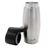 Kaffeebecher Thermobecher, 500 ml, silber, auslaufsicher Produktbild-Vorschau 3