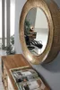 Spiegel Adara 80 x 80 x 11 cm Stahl Gold Produktbild-Vorschau 4