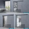 doporro Glasschiebetür Komplettset Softclose 102,5 x 205 cm Produktbild-Vorschau 7