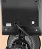 Close-up of the back of a solar spotlight, showing the power switch and mode button. Produktbild-Vorschau