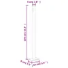 vidaXL Ausziehbare Seitenmarkise 170×300 cm Creme Produktbild-Vorschau 17
