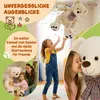 A collage of images showing children interacting with large teddy bears, with confetti falling, suggesting a celebratory or playful theme. Náhľad obrázku produktu