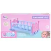 2-in-1 Puppenwiege mit Kissen und Decke Puppenzubehör Produktbild-Vorschau 8