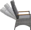 LC Garden »Keramo« Gartenstuhl natur-grau Verstellsessel Produktbild-Vorschau 8