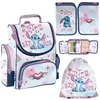 Schulranzen für Kinder mit Federmäppchen Lilo und Stitch Produktbild-Vorschau 1