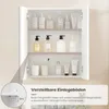 CLIPOP armoire de toilette, montage mural avec étagères Voir les images du produit 4