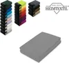 Doppelpack Jersey Spannbettlaken Premium Grau 200 x 220 cm Produktbild-Vorschau 1