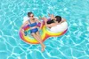 43648 Dmuchane Koło Podwójne Do Pływania Tęczowe Plażowe Podgląd zdjęcia produktu 15