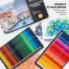 RAGI Kredki akwarelowe - zestaw 72 kolorów z pędzlem i Podgląd zdjęcia produktu 6