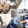 Aufblasbare Fußstütze, Aufblasbares Fußstützkissen, Reise Produktbild-Vorschau 9