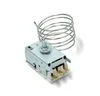 A thermostat with a coiled temperature probe on a white background. Produktbild-Vorschau