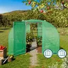 Serra Tunnel TOOLPORT con porta a battente, 4x8m telo in PE Anteprima dell’immagine prodotto 3
