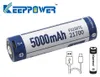 Keeppower 21700 - 5000mAh, Li-Ionen 3,7V - 3,6V - PCB Produktbild-Vorschau 12