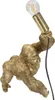 Mauro Ferretti Gorilla stolní lampa E14 22,5x16x40 cm zlatá Náhled obrázku produktu 5