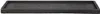 Drevený podnos - obdĺžnikový - čierny - cca 45 x 14 x 2,5 Náhľad obrázku produktu 3