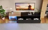 ProximaX TV-Lowboard en noir - Extensible, avec lumière LED Voir les images du produit 10