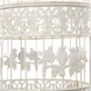 Moritz gabbia decorativa per uccelli bianca ovale set di 2 Anteprima dell’immagine prodotto 9