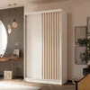 AX LIVING Cabinio Kleiderschrank 120cm breit Schiebetüren Produktbild-Vorschau 2