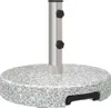 Pied de parasol vidaXL gris, Ø 45 x 37,5 cm, aspect granit Voir les images du produit 3