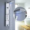 LED sprchový panel z nerezové oceli Vodopádová sprchová Náhled obrázku produktu 8