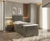 NORDELO Boxspringbett MODERNO 90x200 cm Braun Komplett-Set Produktbild-Vorschau 6