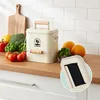 Poubelle à compost Relaxdays pour la cuisine, 3,5 litres, 2 Voir les images du produit 5