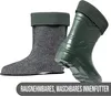 Leichte gefütterte Gummistiefel Herren EVA Gr 40-49 Thermo Produktbild-Vorschau 5