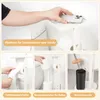 Set da toilette in piedi Yorbay in bambù, con porta rotolo Anteprima dell’immagine prodotto 4