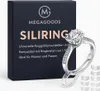 Silikon Ringgrößen-Anpasser 8er-Set unsichtbar für Ringe Produktbild-Vorschau 1