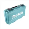 A teal Makita brand tool case on a white background. Voir les images du produit