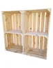 Holzkiste 67x37x28 cm mit Zwischenbrett 2er Set - Weinkiste Produktbild-Vorschau 1