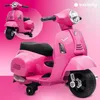 Elektrische Vespa-scooter voor kinderen, fuchsia (roze) Productafbeelding-voorbeeld 20