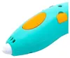 Close-up of the tip of a teal 3D printing pen with orange buttons. Podgląd zdjęcia produktu