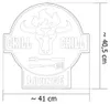 Gartenschild | Grill Schild | Bulle Grill & Chill Lounge | Produktbild-Vorschau 1