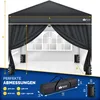tillvex Paviljoen, 3 x 3 m, waterdicht, pop-upvouwtent, in Productafbeelding-voorbeeld 7