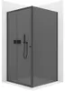 CERANO - Douchecabine Varone POINT L/P - 6 mm - matzwart, Productafbeelding-voorbeeld 2