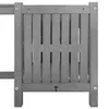 vidaXL Banc de jardin avec 2 bacs à plantes 150 cm Bois Voir les images du produit 4