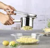 Edelstahl Kartoffelpresse Spätzlepresse 3 Locheinsätze Produktbild-Vorschau 6