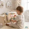 Mamabrum Montessori Busy Board Holz 6in1 – Motorikbrett Produktbild-Vorschau 6