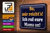 Blechschild Spruch 12x18 cm So, mir reicht’s Schild Produktbild-Vorschau 3