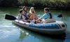 INTEX 66324NP Schlauchboot Excursion 4 Set mit Paddel Produktbild-Vorschau 14