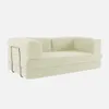 sweeek - Divano letto a 3 posti in stile vintage con Anteprima dell’immagine prodotto 1