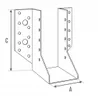Balkenhalter 80*120mm - LB WB 80*120 Produktbild-Vorschau 3