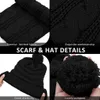 Wintermütze, Schlauchschal, Handschuhe Set, Winterset, Warm Produktbild-Vorschau 2