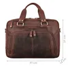 ROYALZ "Chicago" Leder Umhängetasche Herren Laptoptasche Produktbild-Vorschau 2
