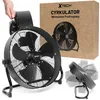 Circulator Podlahový ventilátor Nastaviteľný Výkonný Náhľad obrázku produktu 1
