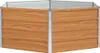 vidaXL Hochbeet im Garten Holzoptik 129 x 129 x 45 cm Produktbild-Vorschau 6