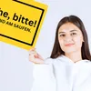 Ruhe bitte Metallschild XXL in 28x38 cm mit Spruch Wir sind Produktbild-Vorschau 3
